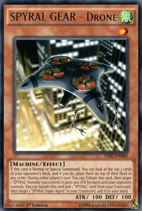SPYRAL GEAR - Drone [TDIL-EN088] Rare | Game Haven TX
