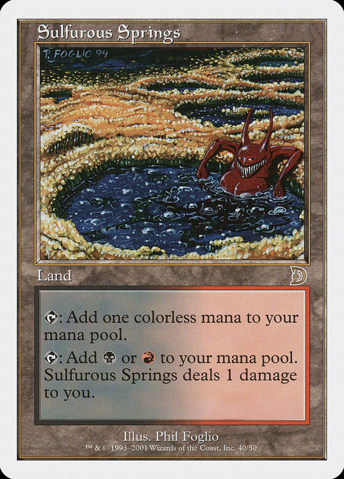 Sulfurous Springs [Deckmasters] | Game Haven TX