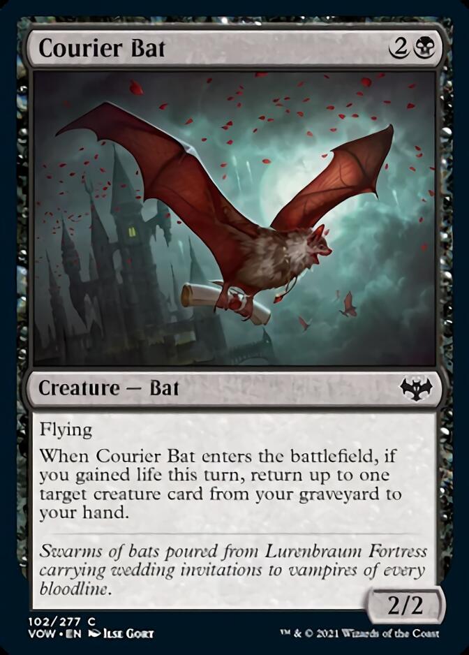 Courier Bat [Innistrad: Crimson Vow] | Game Haven TX