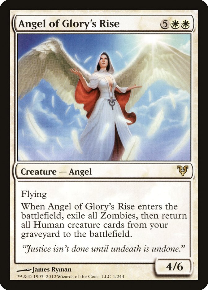 Angel of Glory's Rise [Avacyn Restored] | Game Haven TX