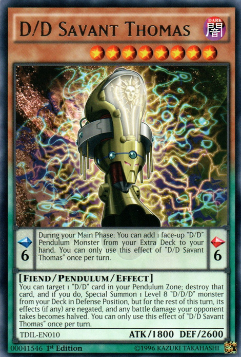 D/D Savant Thomas [TDIL-EN010] Rare | Game Haven TX