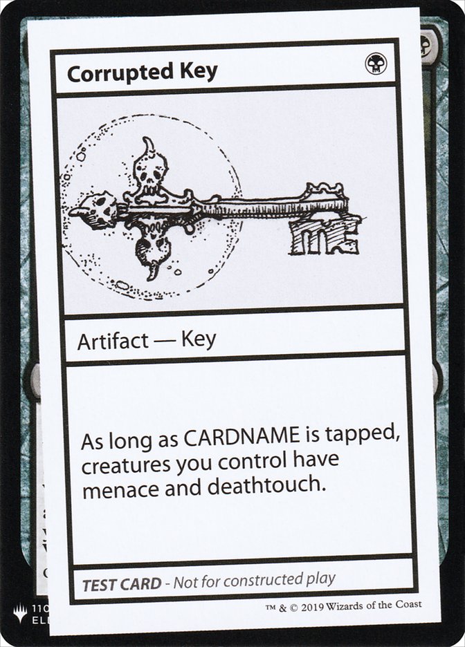 Corrupted Key [Mystery Booster Playtest Cards] | Game Haven TX