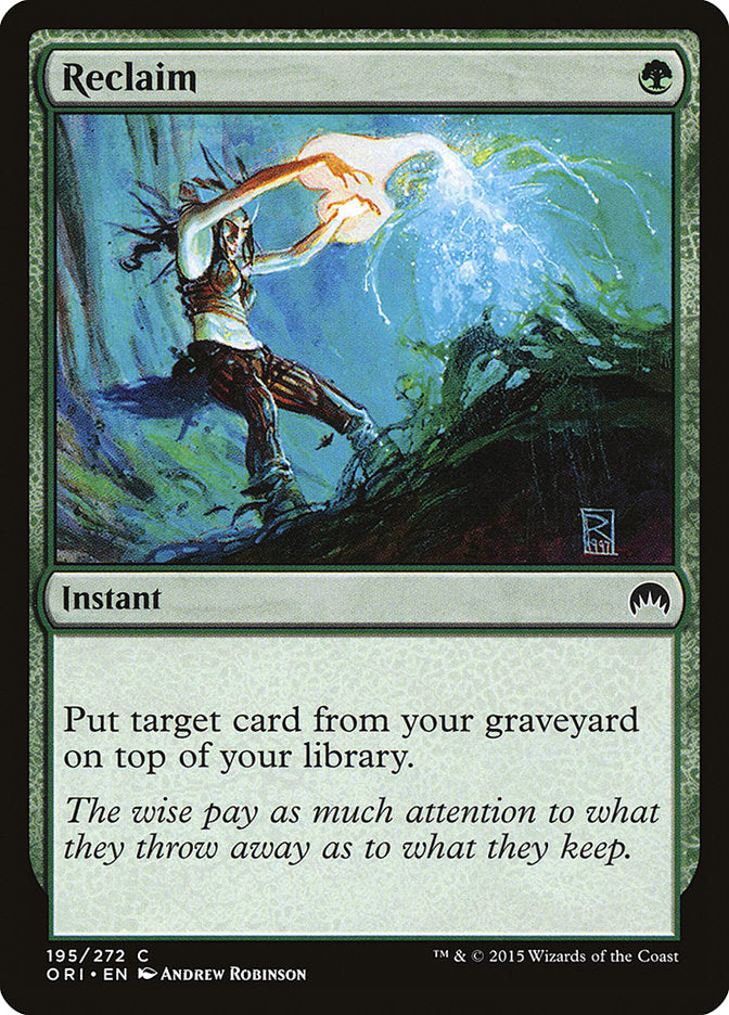 Reclaim [Magic Origins] | Game Haven TX