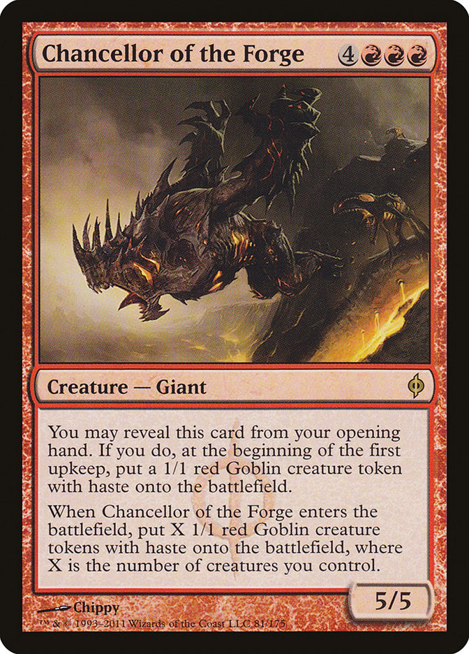 Chancellor of the Forge [New Phyrexia] | Game Haven TX
