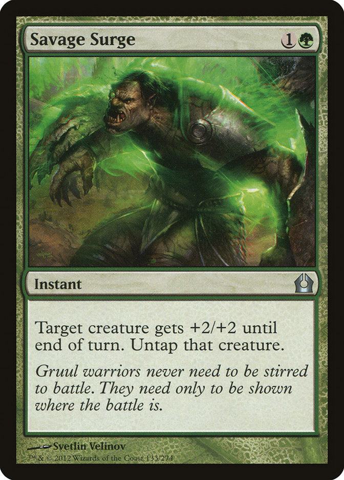 Savage Surge [Return to Ravnica] | Game Haven TX