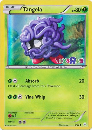 Tangela (8/83) (Toys R Us Promo) [XY: Generations] | Game Haven TX