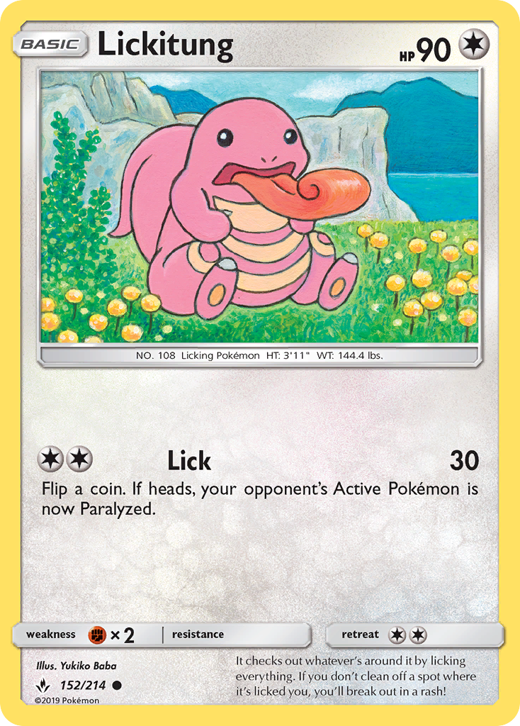 Lickitung (152/214) [Sun & Moon: Unbroken Bonds] | Game Haven TX