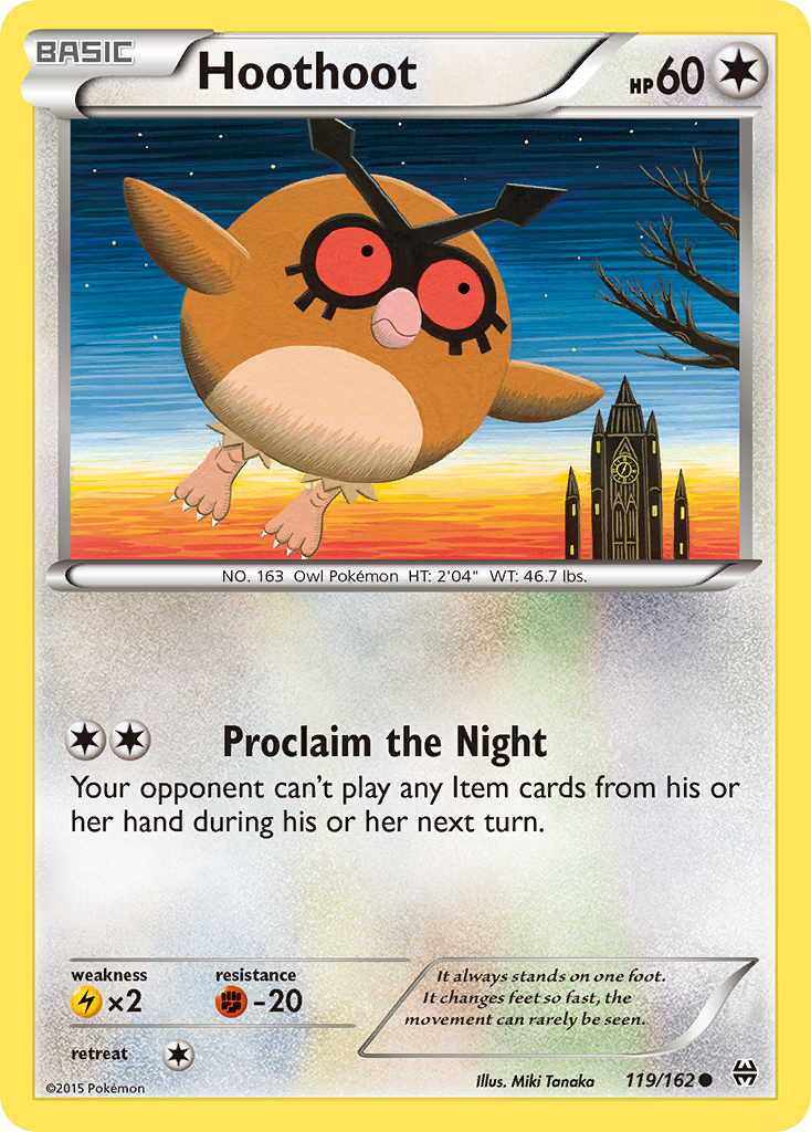 Hoothoot (119/162) [XY: BREAKthrough] | Game Haven TX