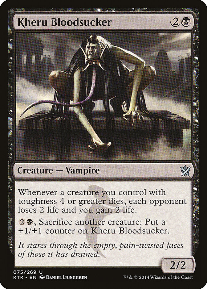 Kheru Bloodsucker [Khans of Tarkir] | Game Haven TX
