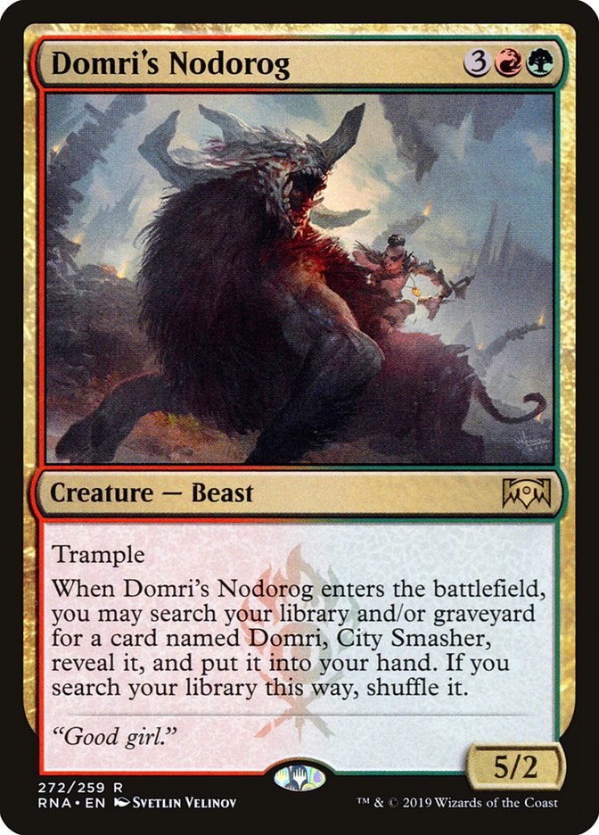Domri's Nodorog [Ravnica Allegiance] | Game Haven TX