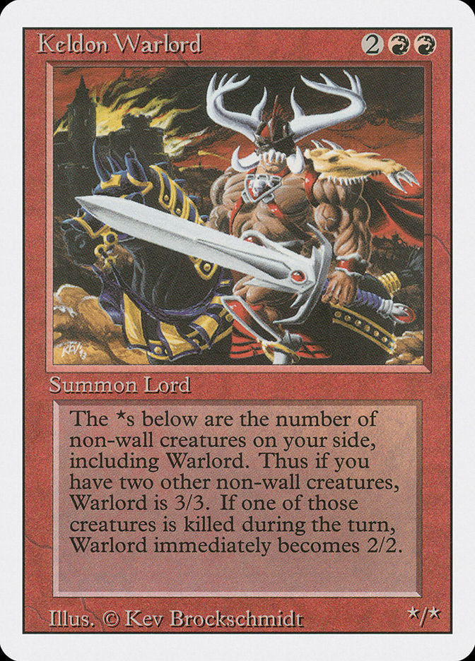 Keldon Warlord [Revised Edition] | Game Haven TX