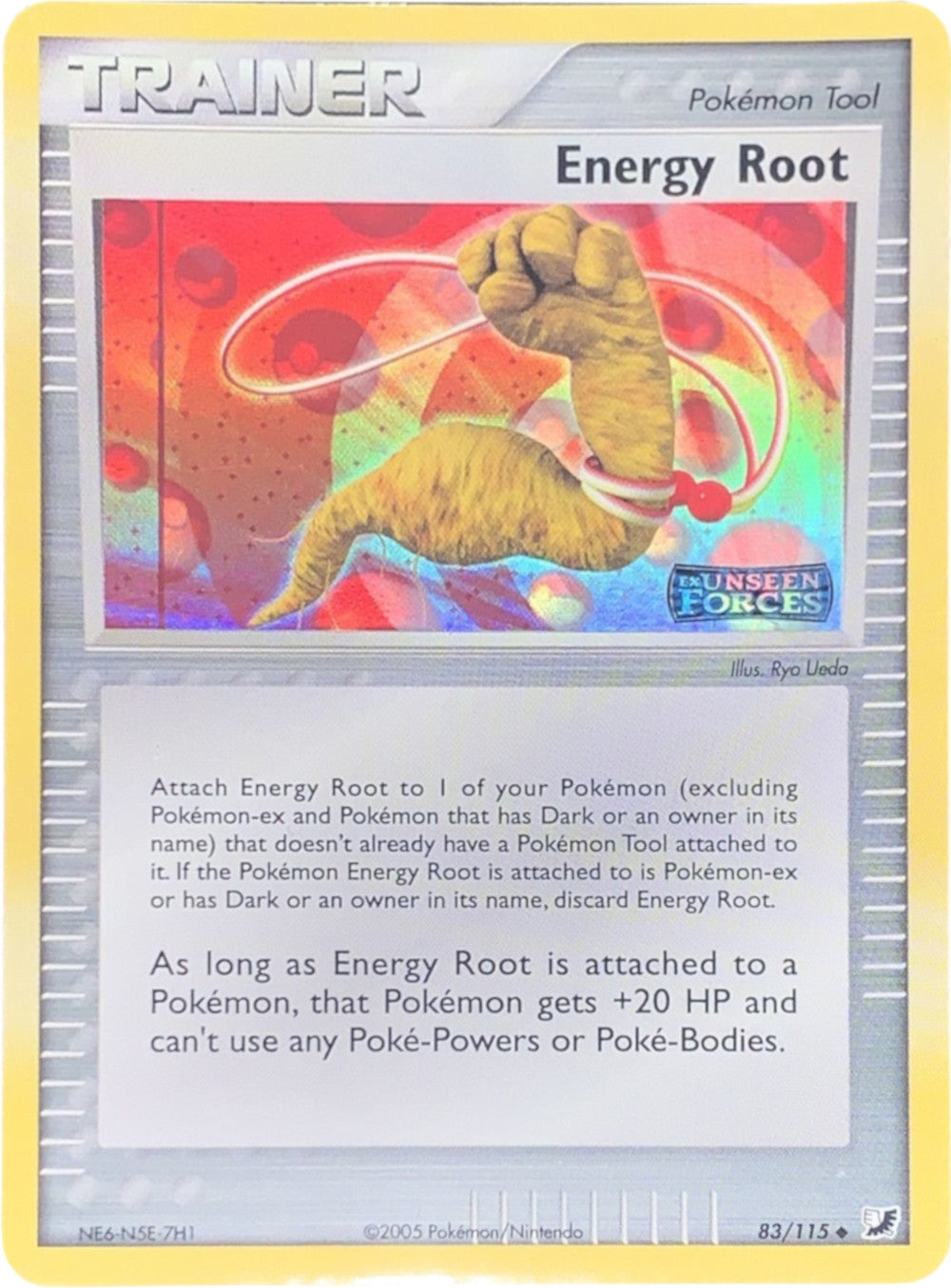 Energy Root (83/115) (Stamped) [EX: Unseen Forces] | Game Haven TX
