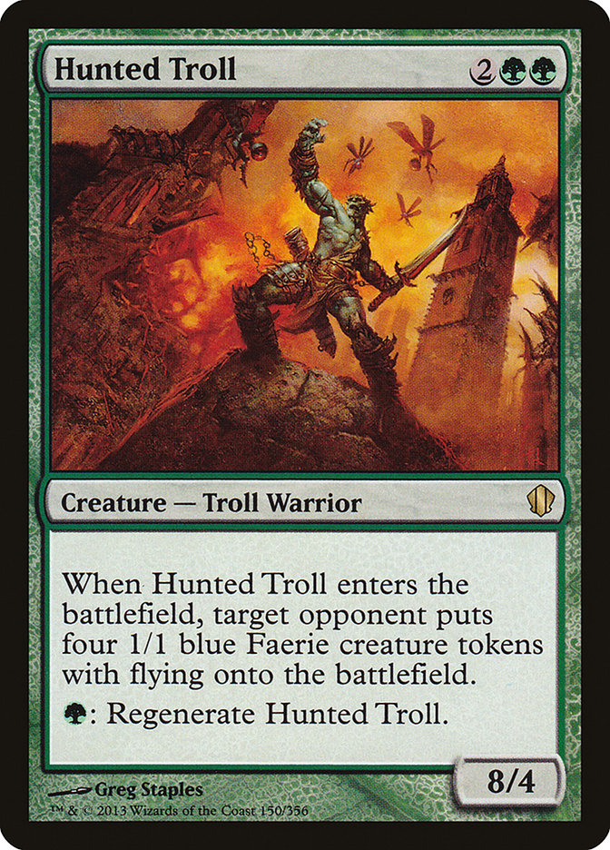 Hunted Troll [Commander 2013] | Game Haven TX