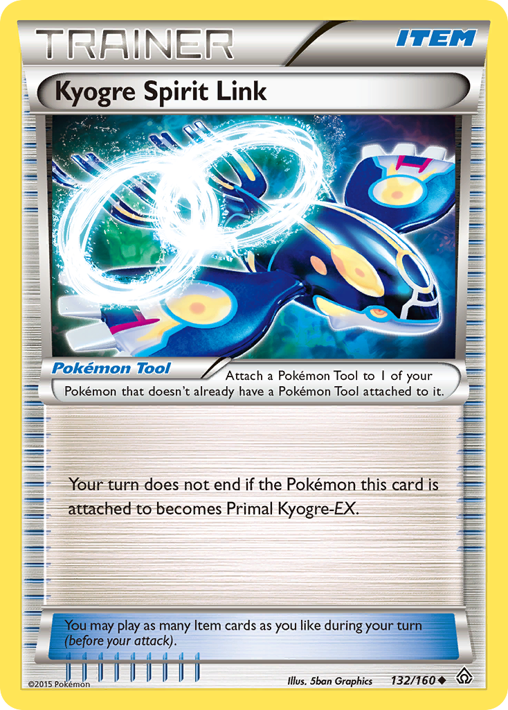 Kyogre Spirit Link (132/160) [XY: Primal Clash] | Game Haven TX