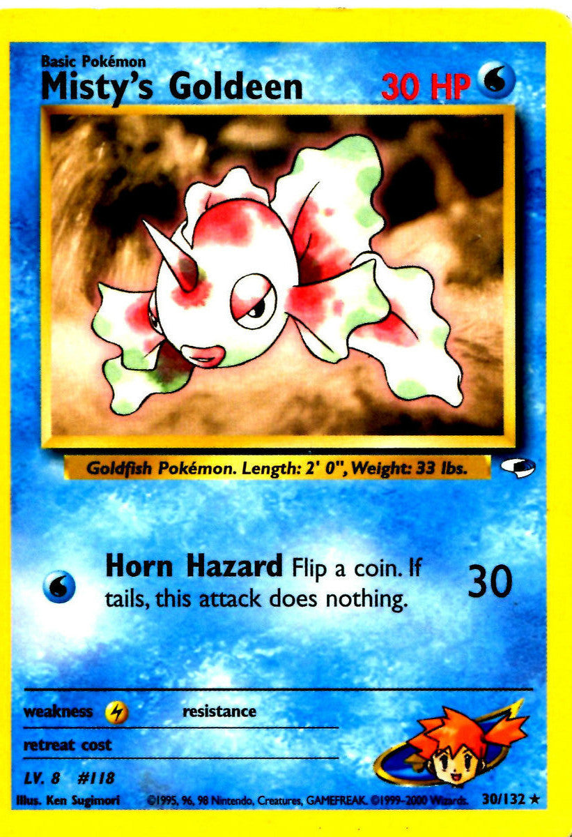Misty's Goldeen (30/132) [Gym Heroes Unlimited] | Game Haven TX