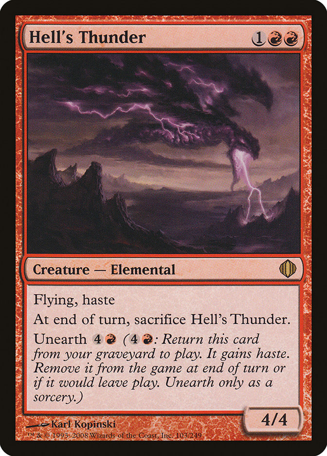Hell's Thunder [Shards of Alara] | Game Haven TX