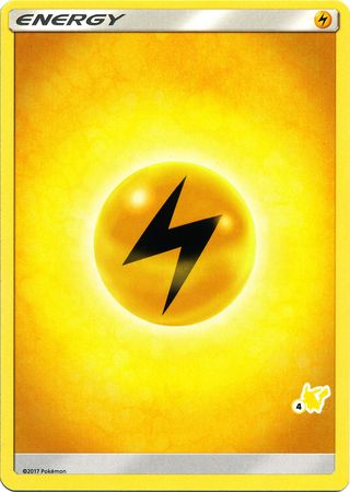 Lightning Energy (Pikachu Stamp #4) [Battle Academy 2020] | Game Haven TX