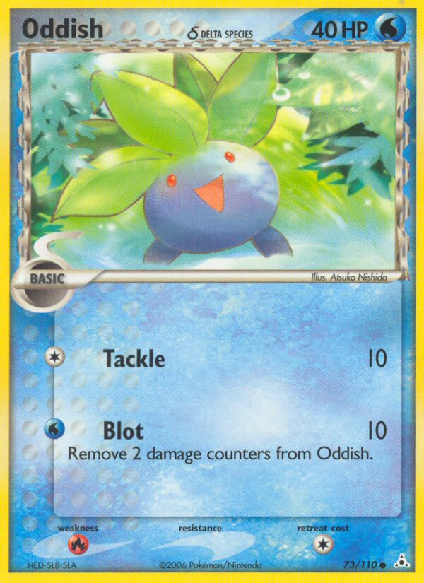 Oddish (73/110) (Delta Species) [EX: Holon Phantoms] | Game Haven TX