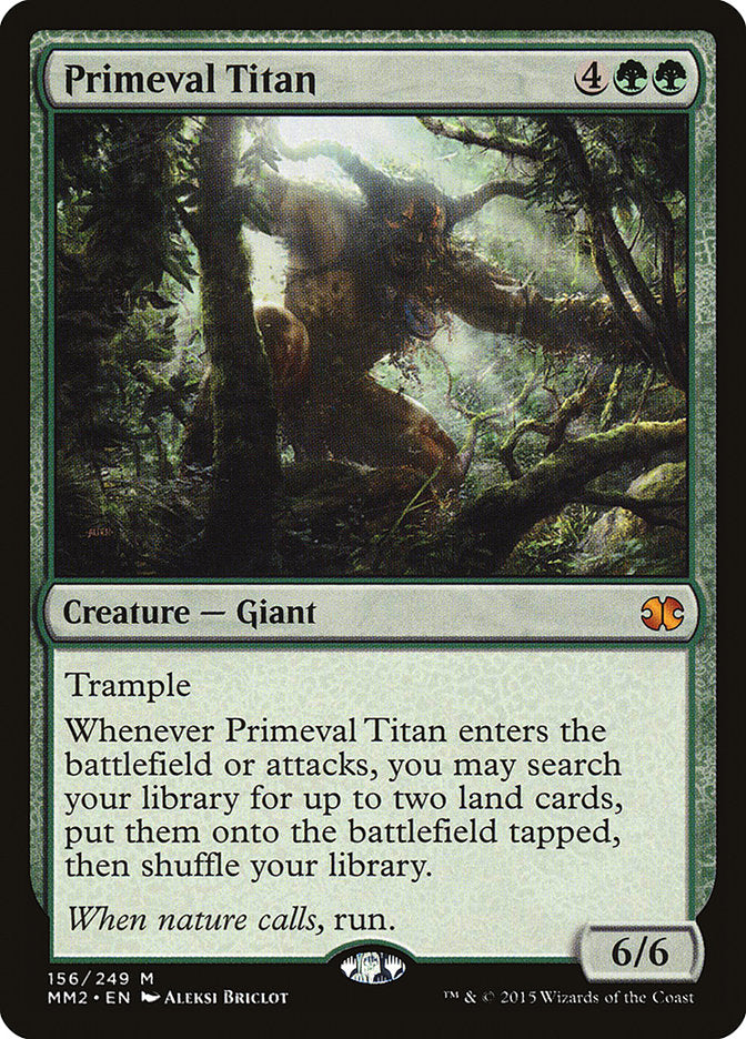 Primeval Titan [Modern Masters 2015] | Game Haven TX