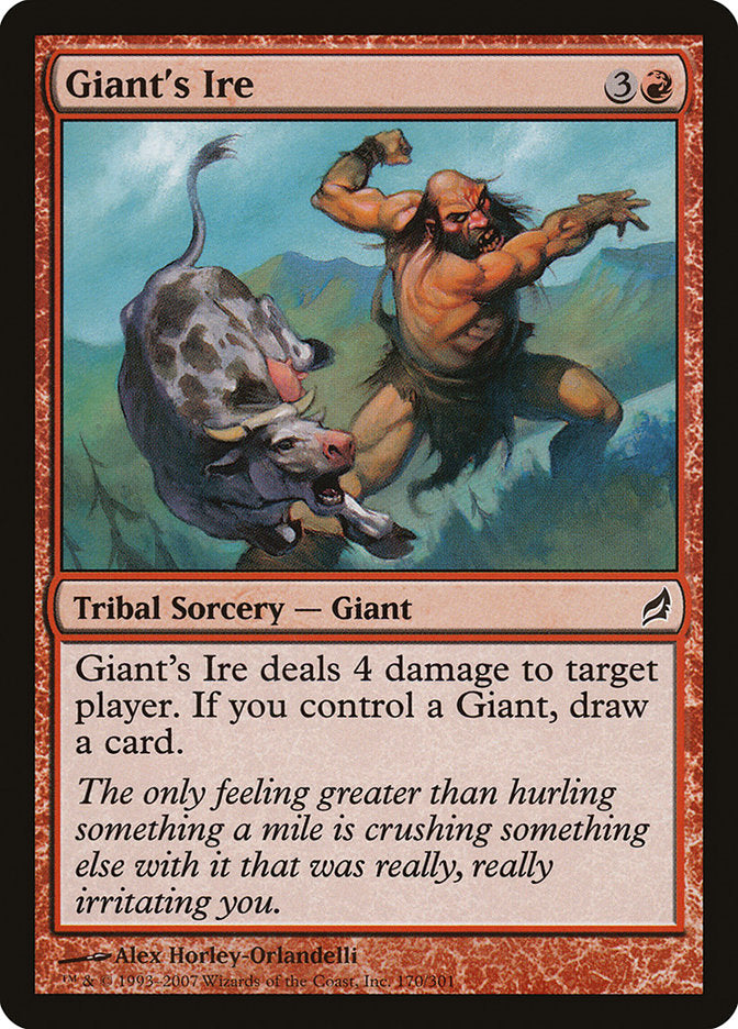 Giant's Ire [Lorwyn] | Game Haven TX