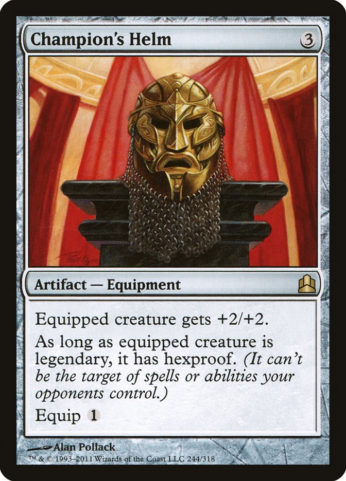 Champion's Helm [Commander 2011] | Game Haven TX