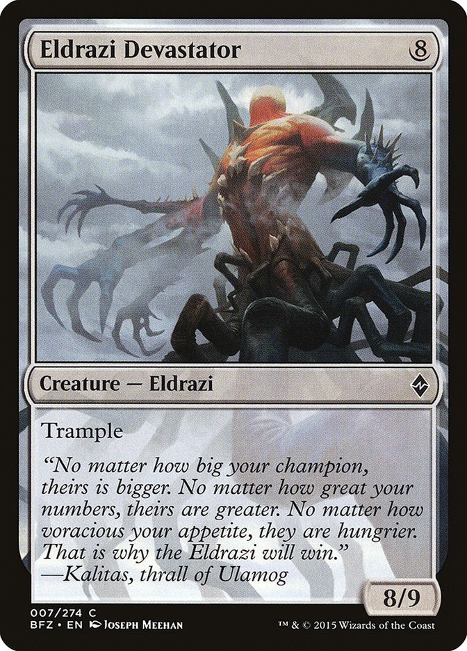 Eldrazi Devastator [Battle for Zendikar] | Game Haven TX
