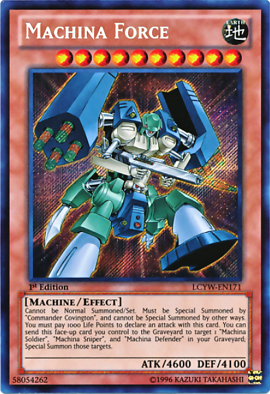 Machina Force [LCYW-EN171] Secret Rare | Game Haven TX