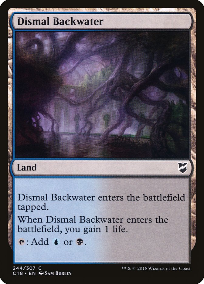 Dismal Backwater [Commander 2018] | Game Haven TX