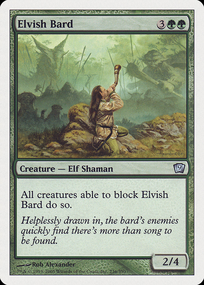 Elvish Bard [Ninth Edition] | Game Haven TX