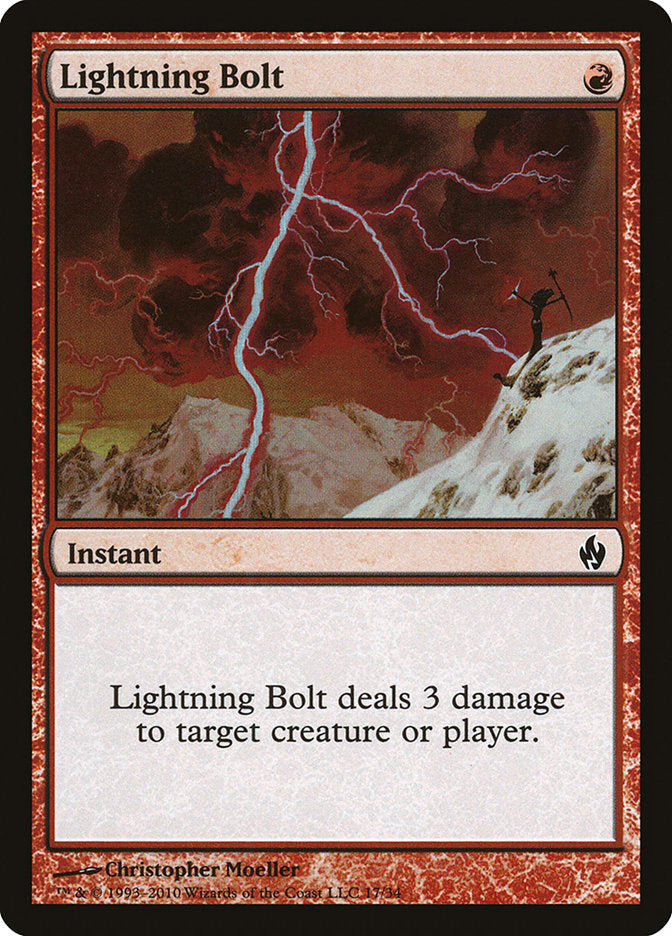 Lightning Bolt [Premium Deck Series: Fire and Lightning] | Game Haven TX
