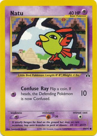 Natu (59/75) [Neo Discovery Unlimited] | Game Haven TX