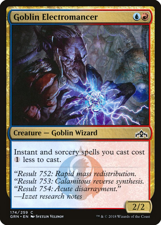 Goblin Electromancer [Guilds of Ravnica] | Game Haven TX