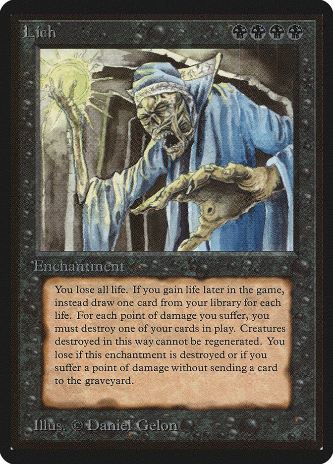 Lich [Limited Edition Beta] | Game Haven TX
