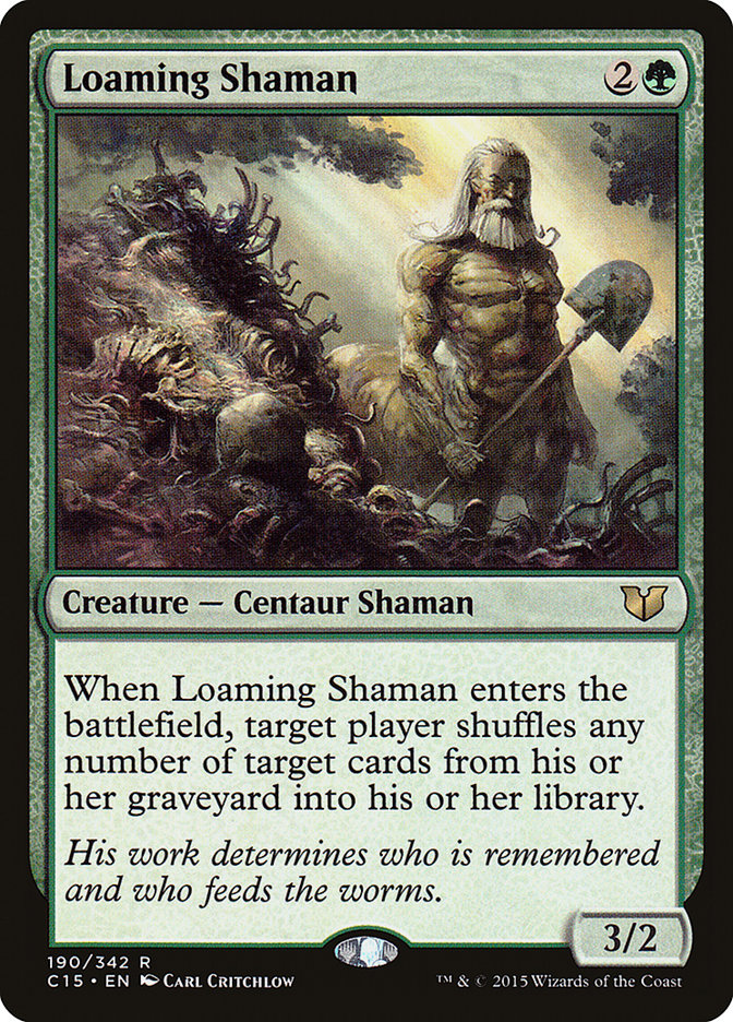 Loaming Shaman [Commander 2015] | Game Haven TX