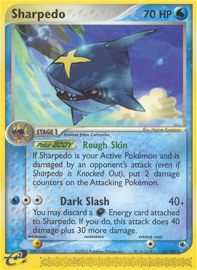 Sharpedo (22/109) [EX: Ruby & Sapphire] | Game Haven TX
