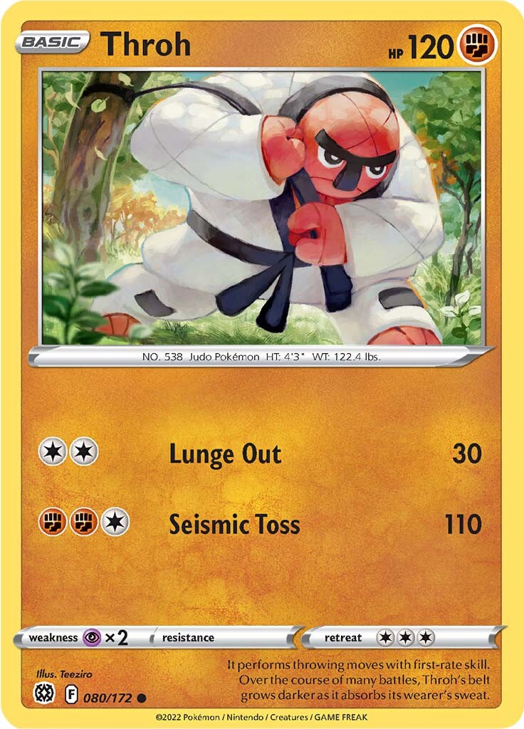 Throh (080/172) [Sword & Shield: Brilliant Stars] | Game Haven TX
