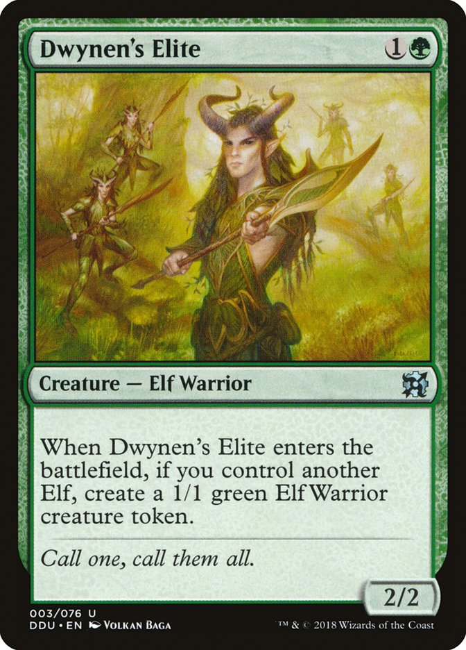 Dwynen's Elite [Duel Decks: Elves vs. Inventors] | Game Haven TX