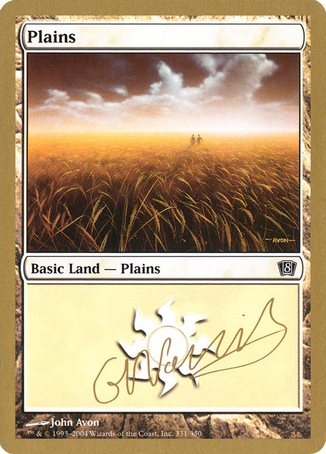Plains (gn331) (Gabriel Nassif) [World Championship Decks 2004] | Game Haven TX