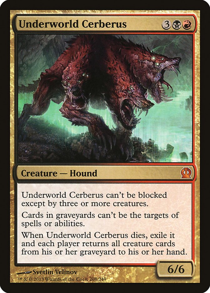 Underworld Cerberus [Theros] | Game Haven TX