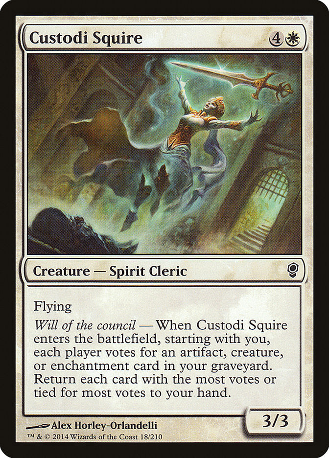 Custodi Squire [Conspiracy] | Game Haven TX