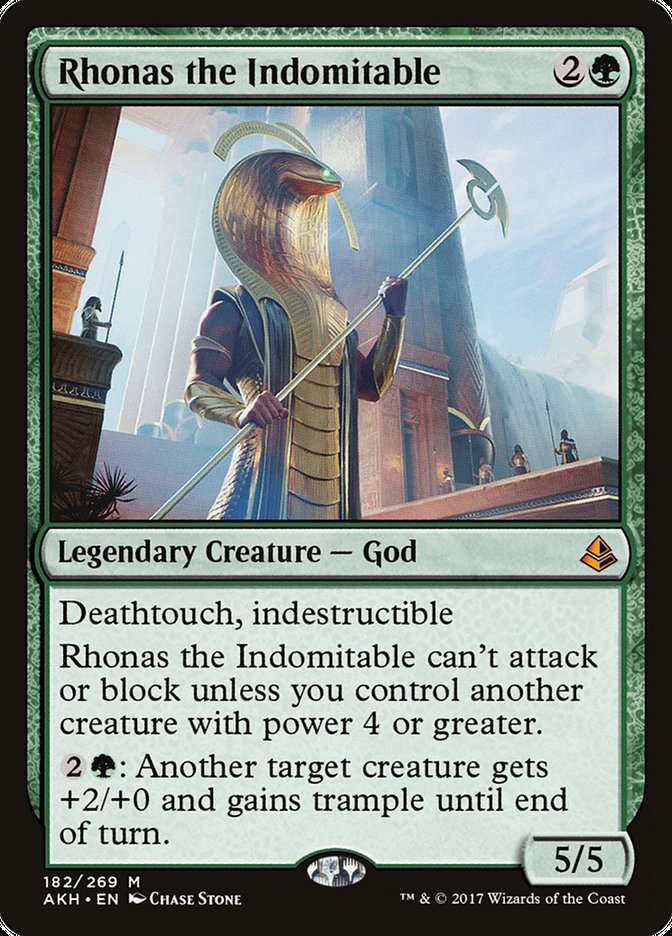 Rhonas the Indomitable [Amonkhet] | Game Haven TX