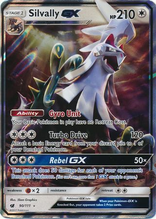 Silvally GX (90/111) (Jumbo Card) [Sun & Moon: Crimson Invasion] | Game Haven TX