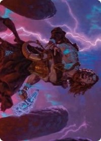 Toralf, God of Fury Art Card [Kaldheim: Art Series] | Game Haven TX