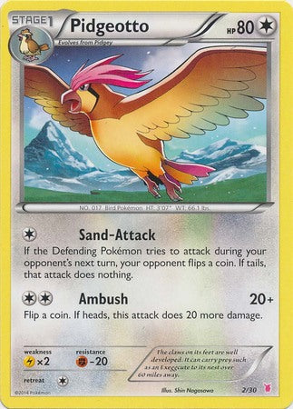 Pidgeotto (2/30) [XY: Trainer Kit 1 - Wigglytuff] | Game Haven TX