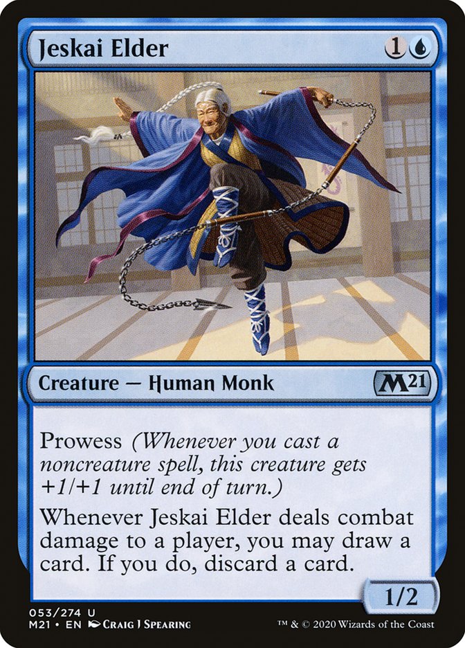 Jeskai Elder [Core Set 2021] | Game Haven TX