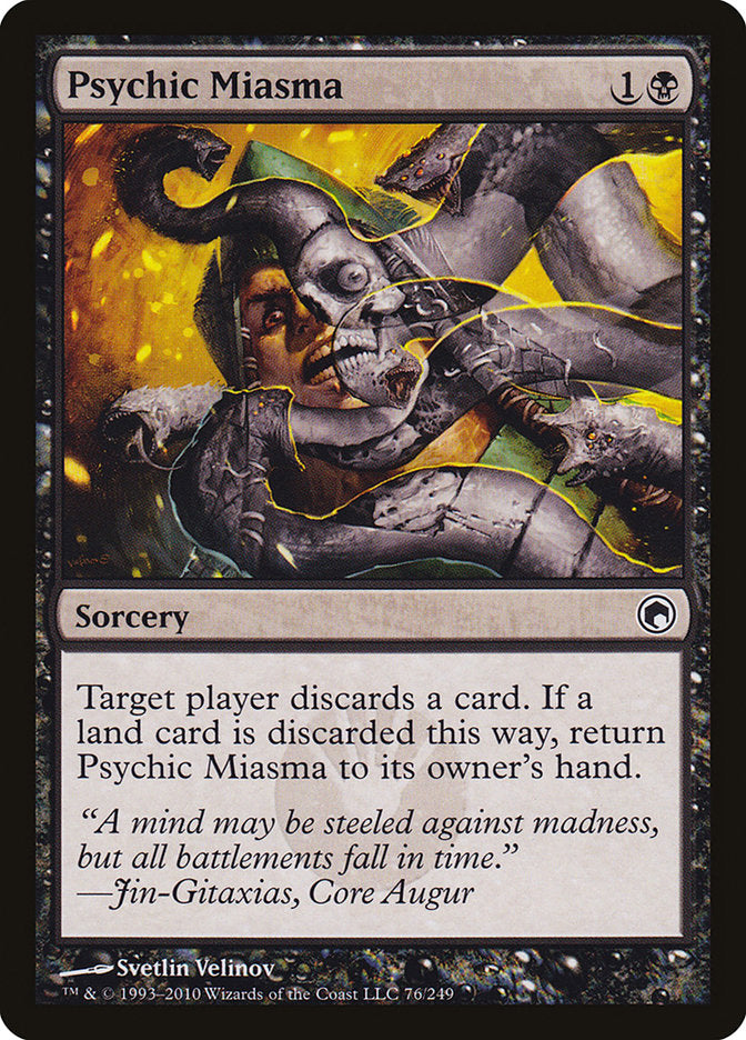 Psychic Miasma [Scars of Mirrodin] | Game Haven TX