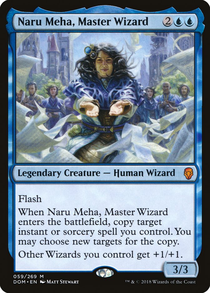 Naru Meha, Master Wizard [Dominaria] | Game Haven TX