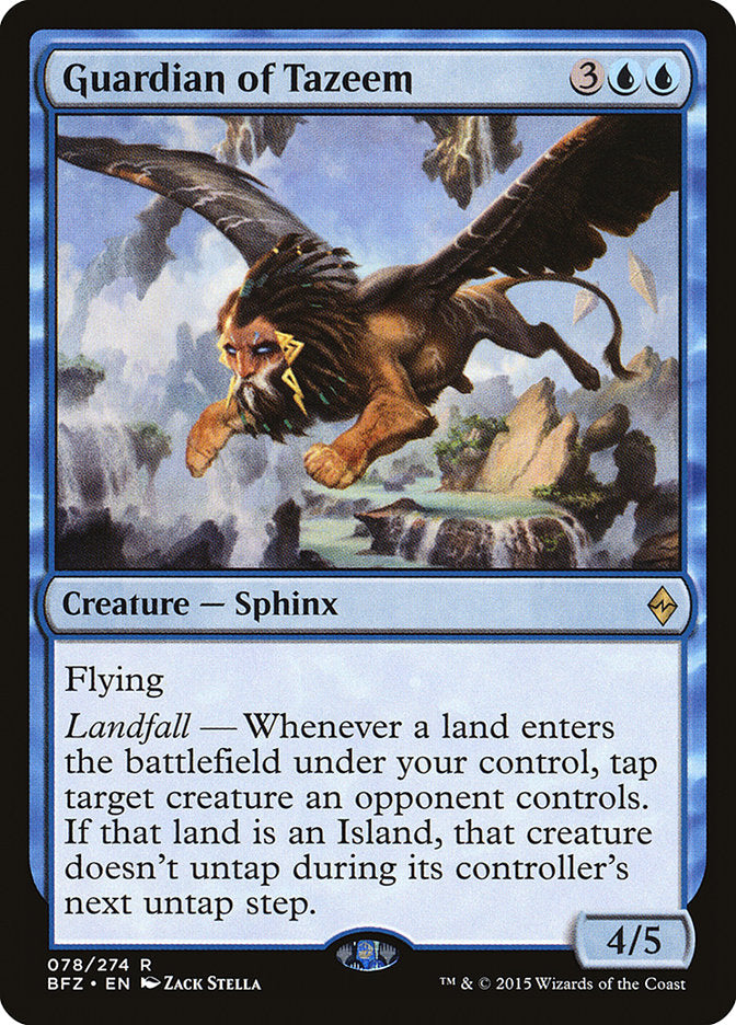 Guardian of Tazeem [Battle for Zendikar] | Game Haven TX