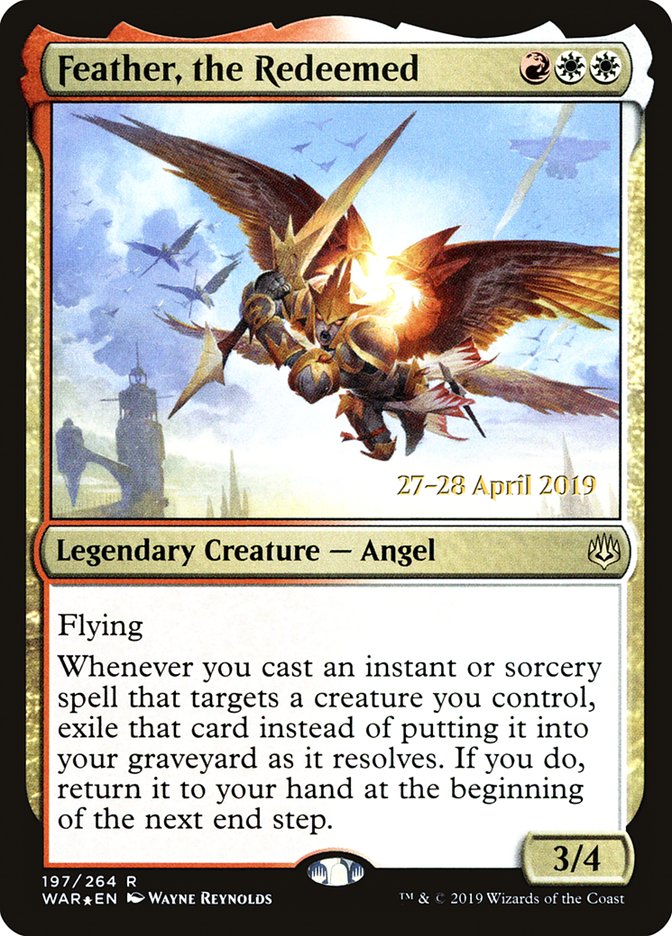Feather, the Redeemed [War of the Spark Promos] | Game Haven TX