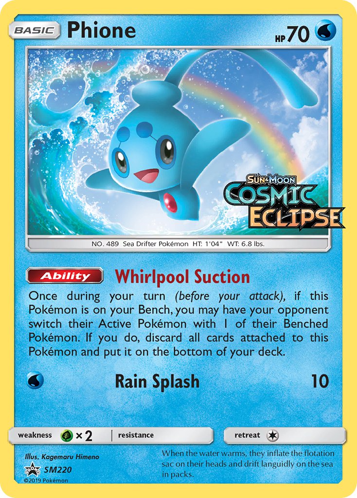 Phione (SM220) [Sun & Moon: Black Star Promos] | Game Haven TX